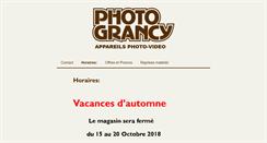 Desktop Screenshot of photograncy.ch